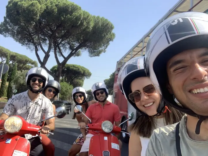 vespa tour rome
