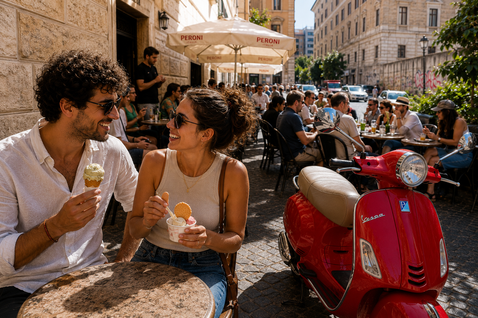 1 Person per Vespa